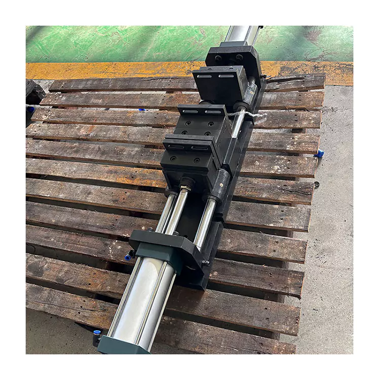 Dvigubas viengubas atviras pneumatinis plokščias užtaisas